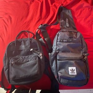 Bags one nike one adidas both 35 each